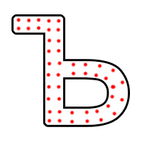 Буква "Ъ" в 2 контура 750 х 500 мм.  — Буква для пиротехнической надписи: Абаза | abaza.piro.ru