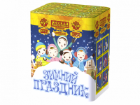 Зимний праздник Фейерверк