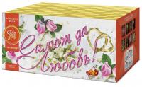 Салют да любовь Фейерверк