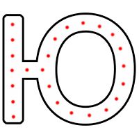 Буква "Ю" в 1 контур 750 х 700 мм.  — Буква для огненной надписи: Абаза | abaza.piro.ru