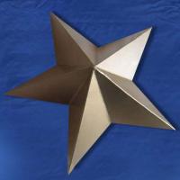 Звезда на обелиск 17 - нержавеющая сталь  — Звезда вечного огня: Абаза | abaza.piro.ru