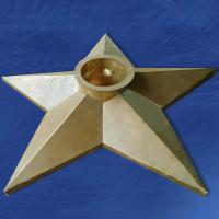 Звезда вечного огня 23 (латунь под патиной) 1500 мм.  — Звезда вечного огня: Абаза | abaza.piro.ru