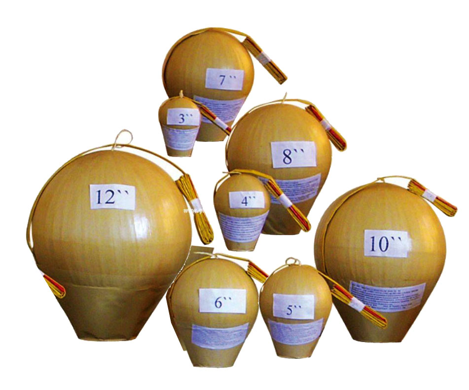 Пиротехнические шары от 3 до 12" на PIRO.RU